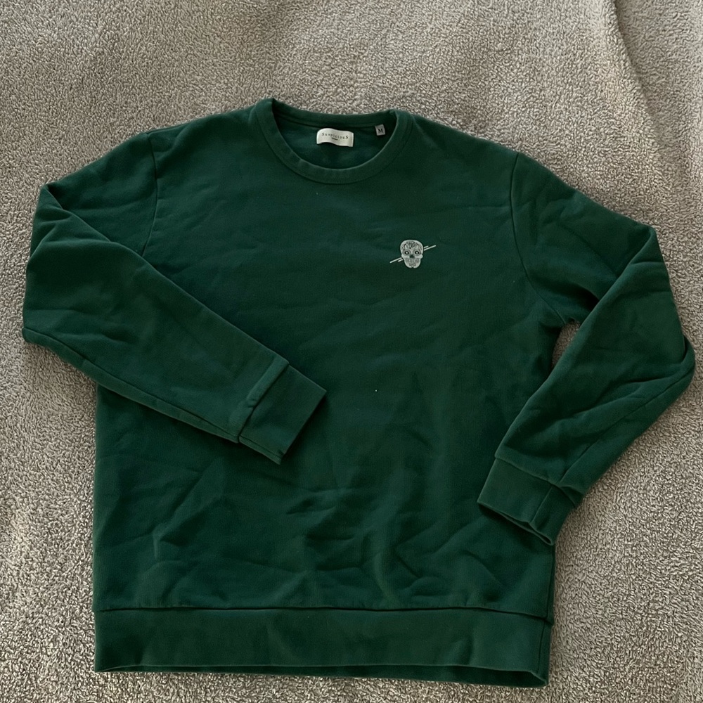 Suspicious Antwerp Green Crewneck